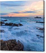 Incoming Waves Canvas Print