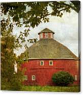 Indiana Round Barn Canvas Print