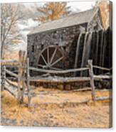 Infrared Grist Mill Canvas Print