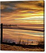 Inlet Watch At Dawn Canvas Print
