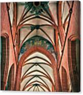 Inside The Church Of The Holy Spirit, Heidelberg Canvas Print