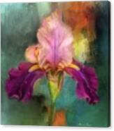 Iris Abstract Canvas Print