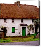 Irish Thatched Cottage Canvas Print