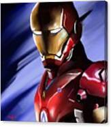 Iron Man's Glance. Canvas Print