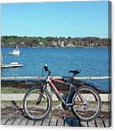 Island Bike Canvas Print