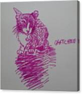 It Has A Cat Named Gatchee Canvas Print