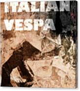 Italian Vespa Canvas Print