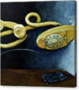 It's Still Life With Technological Hang Ups Canvas Print