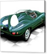 Jaguar D Type Canvas Print