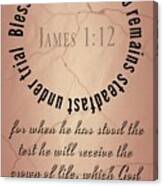 James 1 12 Canvas Print