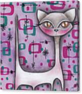 Janice Cat Canvas Print