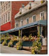 Jardin Nelson - Old Montreal Canvas Print