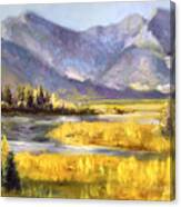 Jasper Lakes Canada Canvas Print
