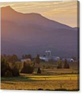 Jay Peak September Sunset Canvas Print