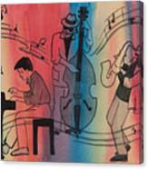 Jazz Trio Ii Canvas Print