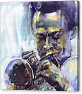 Jazz Miles Davis 10 Canvas Print