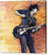 Jazz Rock Guitarist Stone Temple Pilots Canvas Print