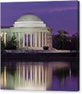 Jefferson Memorial Canvas Print