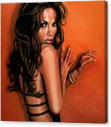 Jennifer Lopez Canvas Print