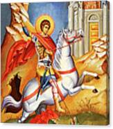 Jerusalem Saint George Canvas Print