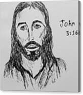 John 3 16 Canvas Print