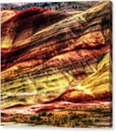 John Day Fossil Beds National Monument No. 5 Canvas Print