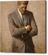 John F Kennedy Canvas Print