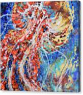 Joyous Jellyfish Canvas Print