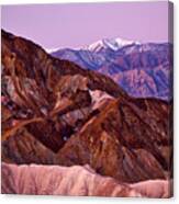 Just Before Dawn - Death Valley Canvas Print
