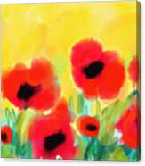 Just Poppies Canvas Print