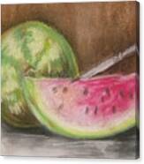 Just Watermelon Canvas Print