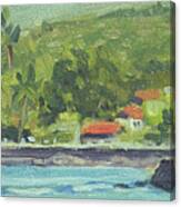 Kahaluu Beach Canvas Print