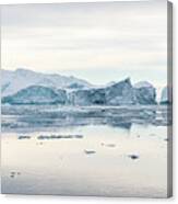 Kangia Icefjord Canvas Print