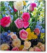 Kate's Flowers Canvas Print
