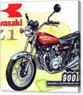 Kawasaki Z1 Canvas Print