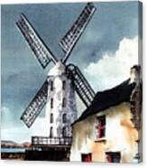 Kerry Windmill At Blennerville Canvas Print