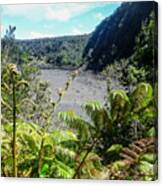 Kilauea Iki View Canvas Print