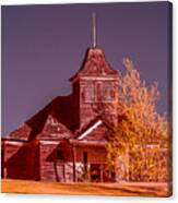 Kimberly School House Infrared False Color Canvas Print