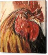 King Rooster Canvas Print