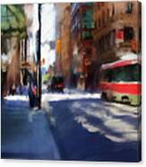 King St East Canvas Print