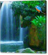 Kingfisher Falls Canvas Print