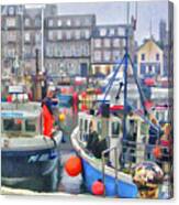 Kirkwall Harbour Canvas Print