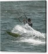 Kite Surfing 21 Canvas Print