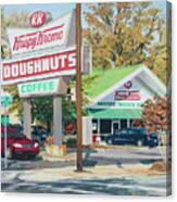 Krispy Kreme At Daytime Canvas Print