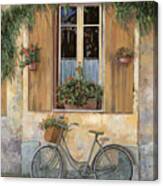 La Bicicletta Canvas Print