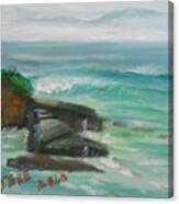 La Jolla Cove 074 Canvas Print