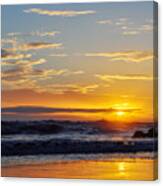 La Piedra Sunset Malibu Canvas Print