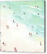 La Playa Canvas Print