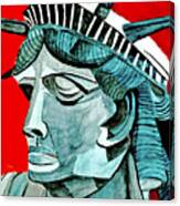 Lady Liberty Canvas Print