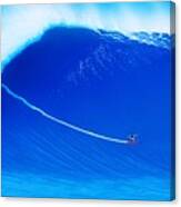 Jaws Cliff Angle 1-10-2004 Canvas Print